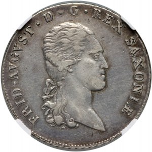 Německo, Sasko, Fridrich August III, tolar 1816 IGS, Drážďany