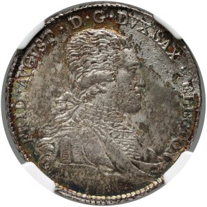 Allemagne, Saxe, Frédéric Auguste III, 1/3 thaler 1801 IEC, Dresde