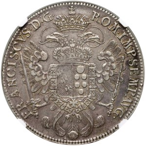 Germania, Norimberga, tallero 1763, con titolatura di Francesco I