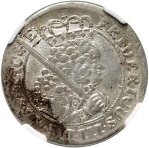 Německo, Braniborsko-Prusko, Fridrich III, ort 1699 SD, Königsberg