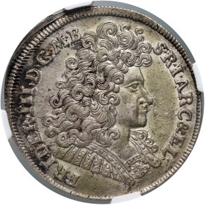 Allemagne, Brandebourg-Prusse, 2/3 thaler 1689 LCS, Berlin