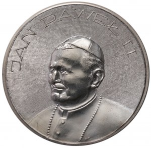 Volksrepublik Polen, Medaille zum 600-jährigen Bestehen des Marienbildes in Jasna Góra - Johannes Paul II. 1982, Poznan, Silber