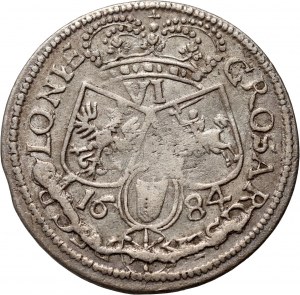 Giovanni III Sobieski, sei penny 1684, Bydgoszcz
