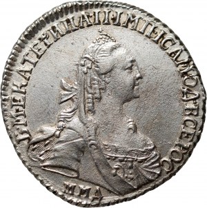 Russia, Caterina II, 15 copechi 1769 ММД, San Pietroburgo