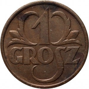 II RP, 1 grosz 1930, Varšava