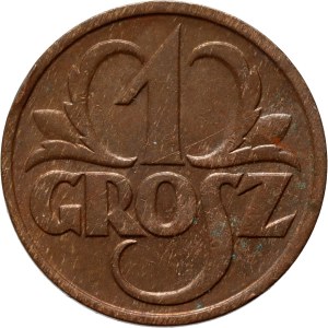 II RP, 1 grosz 1931, Warsaw