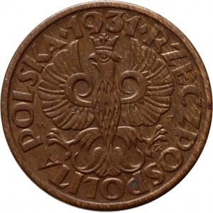 II RP, 1 grosz 1931, Varšava