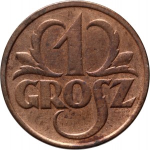 II RP, 1 grosz 1930, Warsaw