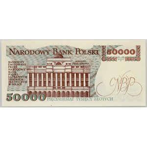 Polská lidová republika, 50000 zlotých 1.12.1989, série AC