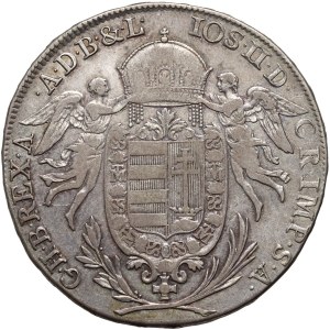 Hongrie, Joseph II, 1/2 thaler 1785 A, Vienne