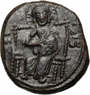 Byzanz, Konstantin IX. 1042-1055, Follis, Konstantinopel