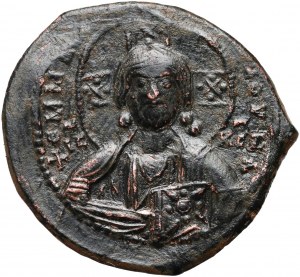 Bisanzio, Basilio II e Costantino VIII 976-1028, follis, Costantinopoli