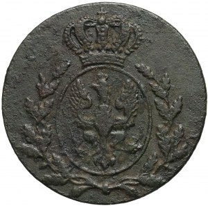 Granducato di Posen, penny 1816 A, Berlino - colon dopo GR e HERZ, iscrizioni in caratteri più grandi