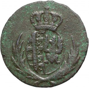 Varšavské knížectví, Fridrich August I., 1 penny 1812 IB, Varšava - úzké datum