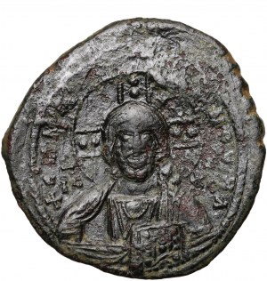 Byzanc, Basil II. a Konstantin VIII. 976-1028, follis, Konstantinopol