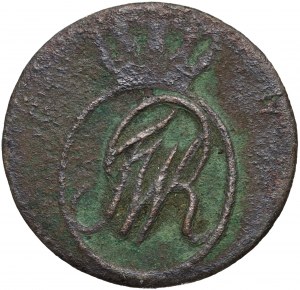 South Prussia, Friedrich Wilhelm II, 1797 B chevron, Breslau - larger monogram and narrower date