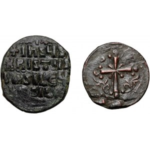 Byzanc, sada 2 follisů, Basil II, Nicephor III, 10.-11. stol.