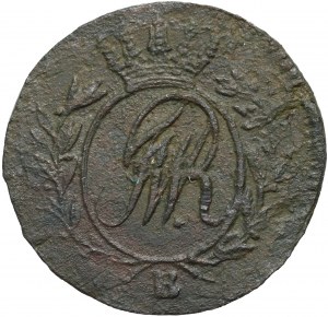 Prusse du Sud, Frédéric-Guillaume II, 1/2 penny 1796 B, Wrocław - en troisième ligne BORUSS