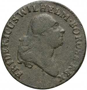 Südpreußen, Friedrich Wilhelm II., Pfennig 1796 B, Wrocław