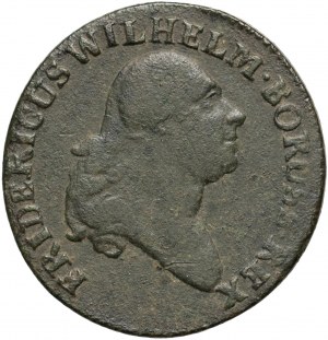 Jižní Prusko, Friedrich Wilhelm II, penny 1796 B, Wrocław