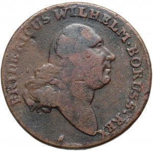 Prusy Południowe, Fryderyk Wilhelm II, trojak 1796 B, Wrocław