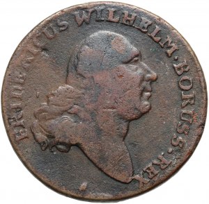 South Prussia, Frederick William II, trojak 1796 B, Breslau