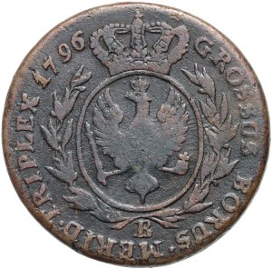 Prussia del Sud, Federico Guglielmo II, trojak 1796 B, Wrocław