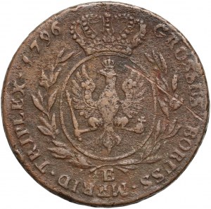 Južné Prusko, Fridrich Viliam II, trojak 1796 E, Königsberg