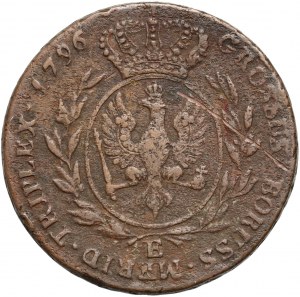 Prusse du Sud, Frédéric-Guillaume II, trojak 1796 E, Königsberg