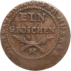 Freie Stadt Danzig, Pfennig 1812 M, Danzig