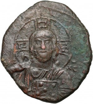 Byzanc, Basil II. a Konstantin VIII. 976-1028, follis, Konstantinopol