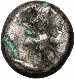 Perse, Achéménides, Xerxès I à Darius II 485-420 avant J.-C., sigles d'imitation