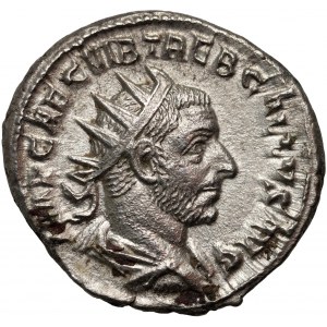 Empire romain, Trebonian Gallus 251-253, antoninien, Rome