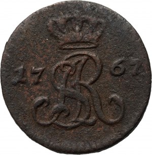 Stanislaw August Poniatowski, half-penny 1767 G, Cracow