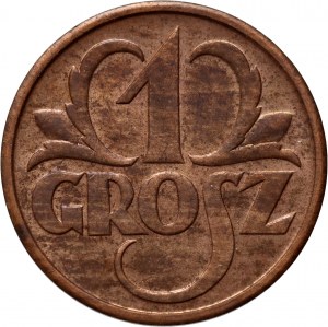 II RP, 1 grosz 1934, Warsaw