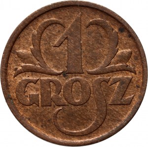 II RP, 1 grosz 1935, Warsaw
