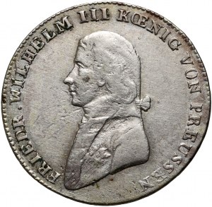 Německo, Prusko, Friedrich Wilhelm III, 1/3 tolaru 1802 A, Berlín