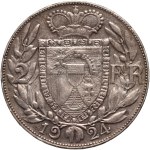 Liechtenstein, Johann II, 2 Francs 1924