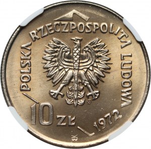 People's Republic of Poland, 10 gold 1972, Port of Gdynia