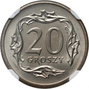 III RP, 20 groszy 1996, Varsavia