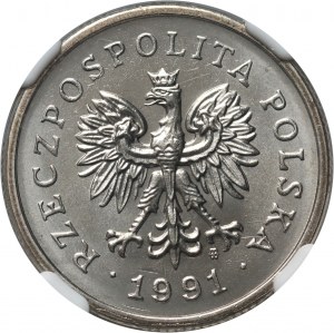 III RP, 1 zloty 1991, Warsaw