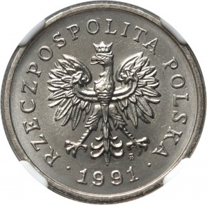 III RP, 1 zloty 1991, Varsovie