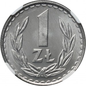 République populaire de Pologne, 1 zloty 1985