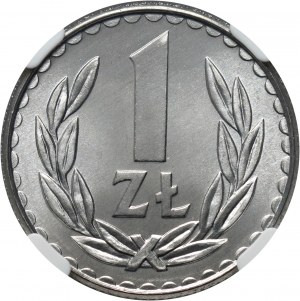 PRL, 1 zloty 1987