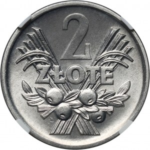 PRL, 2 zloty 1972, Berries