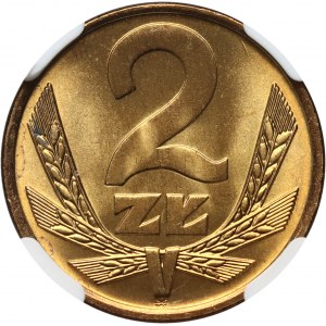 PRL, 2 zlotys 1976