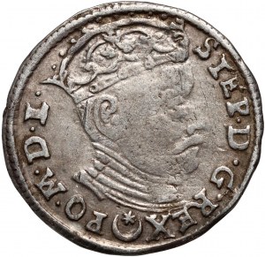 Stefan Batory, trojak 1583, Vilnius