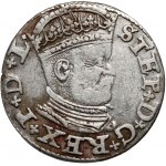 Stefan Batory, trojak 1586, Ryga