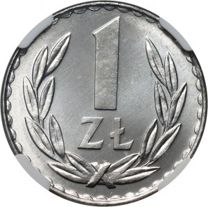 PRL, 1 zloty 1980