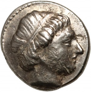Grecja, Macedonia, Filip II, emisja pośmiertna 323-315 p.n.e., 1/5 tetradrachmy, Amfipolis